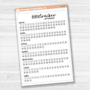 Bible Reading Tracker Dashboard | A5 Full Sheet Sticker | C-445 to C-451