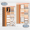 Fall Leaves Autumn Kit | Weekly Sticker Kit for Vertical Planners like Erin Condren | All Fall Down | KIT-403-A
