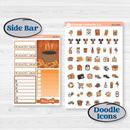Fall Leaves Autumn Kit | Weekly Add-On Planner Kit Stickers | All Fall Down | KIT-403-B