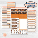 Fall Leaves Autumn Kit | A5 Compact Vertical Planner Kit Stickers for Erin Condren | All Fall Down | KIT-403-G