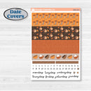 Fall Leaves Autumn Kit | A5 Daily Duo Planner Kit Stickers | All Fall Down | KIT-403-L