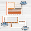 Fall Leaves Autumn Kit | A5 Plum Monthly & Dashboard Planner Kit Stickers | All Fall Down | KIT-403-S