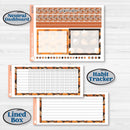 Fall Leaves Autumn Kit | 7x9 Plum Monthly & Dashboard Planner Kit Stickers | All Fall Down | KIT-403-T