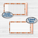 Fall Leaves Autumn Kit | A5 Erin Condren Monthly & Dashboard Sticker Kit | 2024-2025 Planners | All Fall Down | KIT-403-V