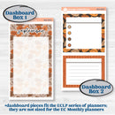 Fall Leaves Autumn Kit | 7x9 Erin Condren Life Planner Monthly & Dashboard Sticker Kit | 2024-2025 Planners | All Fall Down | KIT-403-W