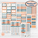 Bold Pumpkin Planner Kit | Weekly Add-On Labels Planner Kit Stickers | Perfect Pumpkin | KIT-404-C