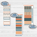 Bold Pumpkin Planner Kit | A5 Daily Duo Planner Kit Stickers | Perfect Pumpkin | KIT-404-L