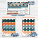 Bold Pumpkin Planner Kit | Laurel Denise Standard Vertical & Horizontal Planner Kit Stickers | Perfect Pumpkin | KIT-404-Q