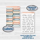 Bold Pumpkin Planner Kit | 7x9 Plum Monthly & Dashboard Planner Kit Stickers | Perfect Pumpkin | KIT-404-T