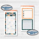 Bold Pumpkin Planner Kit | A5 Erin Condren Monthly & Dashboard Sticker Kit | 2024-2025 Planners | Perfect Pumpkin | KIT-404-V