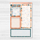 Bold Pumpkin Planner Kit | A5 Erin Condren Monthly Dashboard Sticker Kit | 2025-2026 Planners | Perfect Pumpkin | KIT-404-VA
