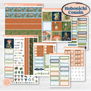 Woodland Frog Planner Kit | Hobonichi Cousin Weekly & Daily Planner Kit Stickers | Cameron | KIT-405-E