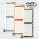 Woodland Frog Planner Kit | A5 Daily Duo Planner Kit Stickers | Cameron | KIT-405-L