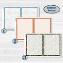 Woodland Frog Planner Kit | 7x9 Erin Condren Daily Duo Planner Kit Stickers | Cameron | KIT-405-M