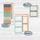 Woodland Frog Planner Kit | A5 Plum Daily Planner Kit Stickers | Cameron | KIT-405-N