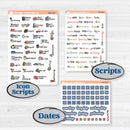 Wilderness Fall Stickers | Weekly Add-On Planner Kit Stickers | Lumberjack | KIT-406-B