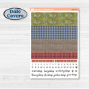Wilderness Fall Stickers | A5 Daily Duo Planner Kit Stickers | Lumberjack | KIT-406-L