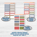 Wilderness Fall Stickers | A5 Daily Duo Planner Kit Stickers | Lumberjack | KIT-406-L