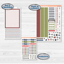Wilderness Fall Stickers | 7x9 Erin Condren Daily Duo Planner Kit Stickers | Lumberjack | KIT-406-M