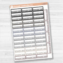 Habit Tracker Stickers | F17 | Planner Labels & Weekly Tracker Stickers | L-530