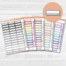Habit Tracker Stickers | F17 | Planner Labels & Weekly Tracker Stickers | L-530