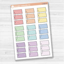 Sticker sheet with large top 3 and gratitude journaling notes for planners, scrapbooking, Bible journaling, and memory keeping — white removable matte.