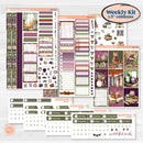 Autumn Reading Kit | Weekly Sticker Kit for Vertical Planners like Erin Condren | Reading Season | KIT-409-A