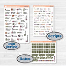 Autumn Reading Kit | Weekly Add-On Planner Kit Stickers | Reading Season | KIT-409-B