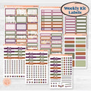 Autumn Reading Kit | Weekly Add-On Labels Planner Kit Stickers | Reading Season | KIT-409-C