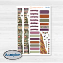 Autumn Reading Kit | Journaling Kit Planner Stickers | Reading Season | KIT-409-D