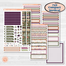Autumn Reading Kit | 7x9 Compact Vertical Planner Kit Stickers | Reading Season | KIT-409-H