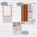 Autumn Reading Kit | 7x9 Erin Condren Daily Duo Planner Kit Stickers | Reading Season | KIT-409-M