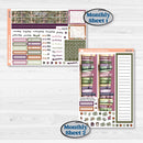 Autumn Reading Kit | A5 Plum Monthly & Dashboard Planner Kit Stickers | Reading Season | KIT-409S