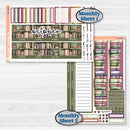 Autumn Reading Kit | 7x9 Erin Condren Life Planner Monthly & Dashboard Sticker Kit | 2024-2025 Planners | Reading Season | KIT-409-W