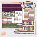 Autumn Reading Kit | Hobonichi Cousin Monthly Planner Kit Stickers | Reading Season | KIT-409-Y