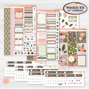 Autumn Floral Kit | Weekly Sticker Kit for Vertical Planners like Erin Condren | Pumpkin Petals | KIT-410-A