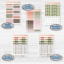 Autumn Floral Kit | Weekly Add-On Labels Planner Kit Stickers | Pumpkin Petals | KIT-410-C