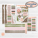Autumn Floral Kit | Journaling Kit Planner Stickers | Pumpkin Petals | KIT-410-D