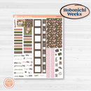 Autumn Floral Kit | Hobonichi Weeks Weekly Planner Kit Stickers | Pumpkin Petals | KIT-410-F