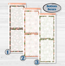 Autumn Floral Kit | A5 Daily Duo Planner Kit Stickers | Pumpkin Petals | KIT-410-L