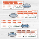 Spooky Halloween Kit | Weekly Sticker Kit for Vertical Planners like Erin Condren | Witch’s Brew | KIT-411-A