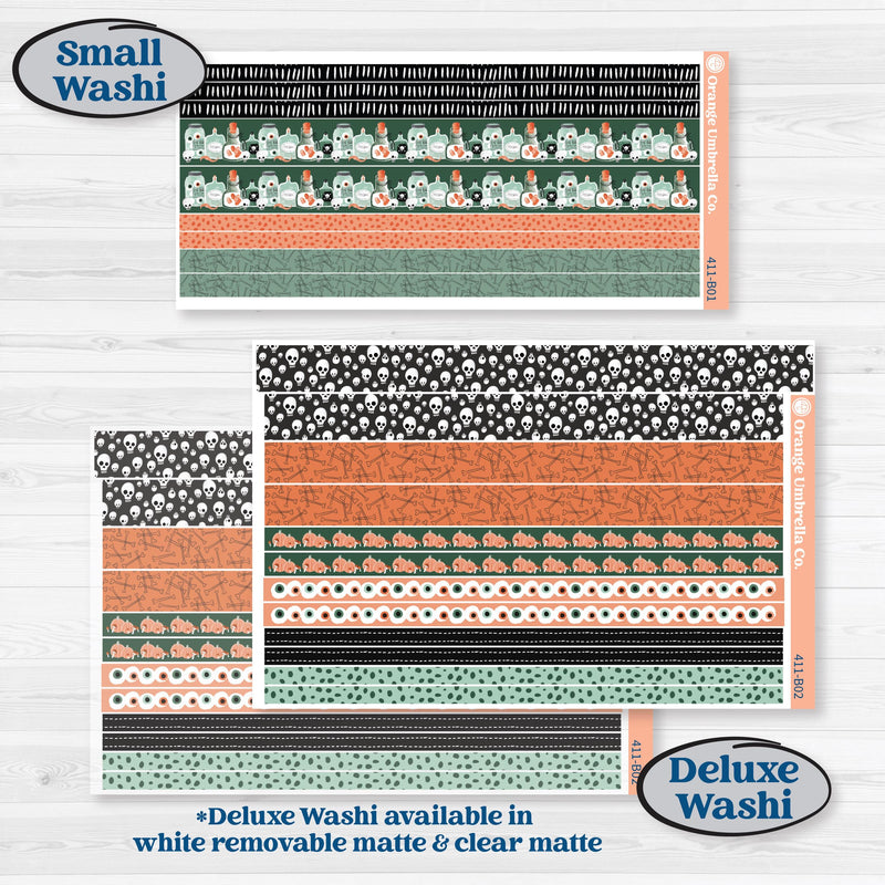 Spooky Halloween Kit | Weekly Add-On Planner Kit Stickers | Witch’s Brew | KIT-411-B