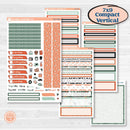 Spooky Halloween Kit | 7x9 Compact Vertical Planner Kit Stickers | Witch’s Brew | KIT-411-H