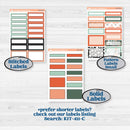 Spooky Halloween Kit | 7x9 Erin Condren Daily Duo Planner Kit Stickers | Witch’s Brew | KIT-411-M