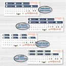 Chicken Planner Kit | Weekly Sticker Kit for Vertical Planners like Erin Condren | What the Flock | KIT-412-A