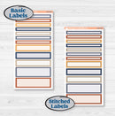 Chicken Planner Kit | 7x9 Compact Vertical Planner Kit Stickers | What the Flock | KIT-412-H