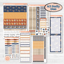 Chicken Planner Kit | A5 Daily Duo Planner Kit Stickers | What the Flock | KIT-412-L