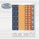 Chicken Planner Kit | 7x9 Erin Condren Daily Duo Planner Kit Stickers | What the Flock | KIT-412-M