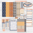 Chicken Planner Kit | 7x9 Erin Condren Daily Duo Planner Kit Stickers | What the Flock | KIT-412-M