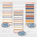 Chicken Planner Kit | 7x9 Plum Daily Planner Kit Stickers | What the Flock | KIT-412-P